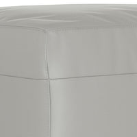 Set Divani 4 pz con Cuscini Grigio Chiaro in Tessuto Microfibra