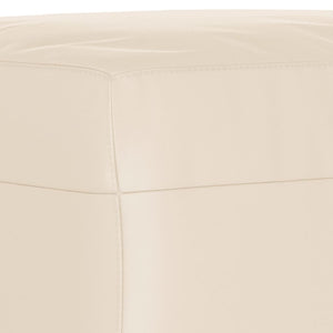 Set Divani 3 pz con Cuscini Beige in Tessuto Microfibra 3202361