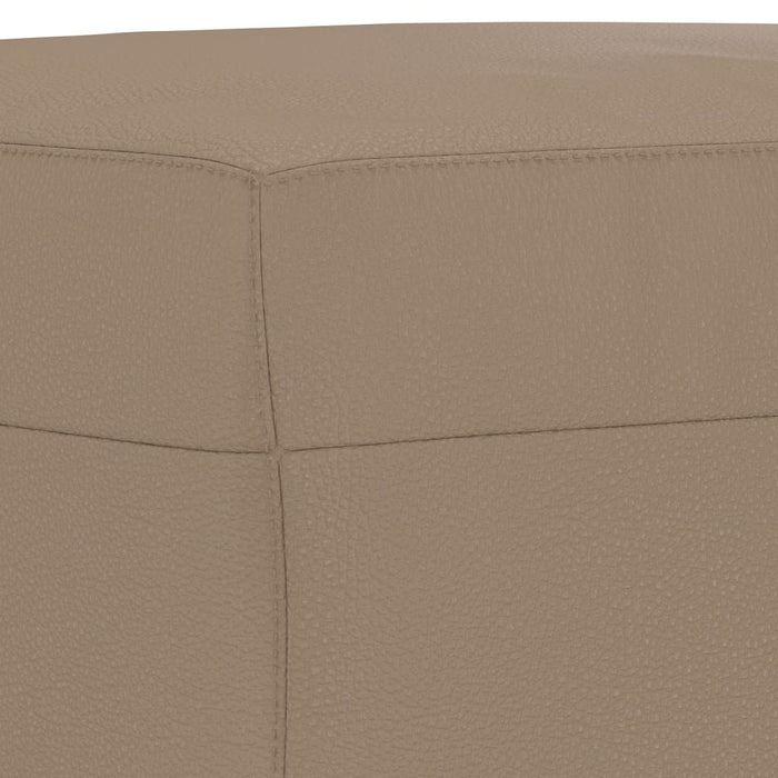 Set di Divani 3 pz con Cuscini cappuccino in Similpelle 3202371