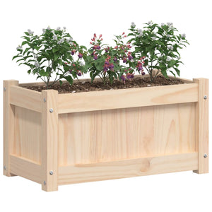 Fioriere da Giardino 2 pz in Legno Massello di Pino 837440
