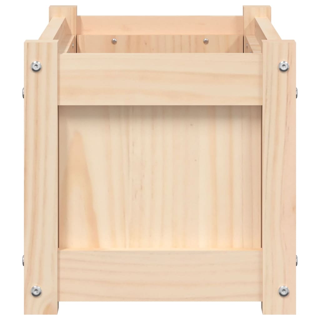 Fioriere da Giardino 2 pz in Legno Massello di Pino 837440