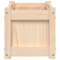 Fioriere da Giardino 2 pz in Legno Massello di Pino 837440