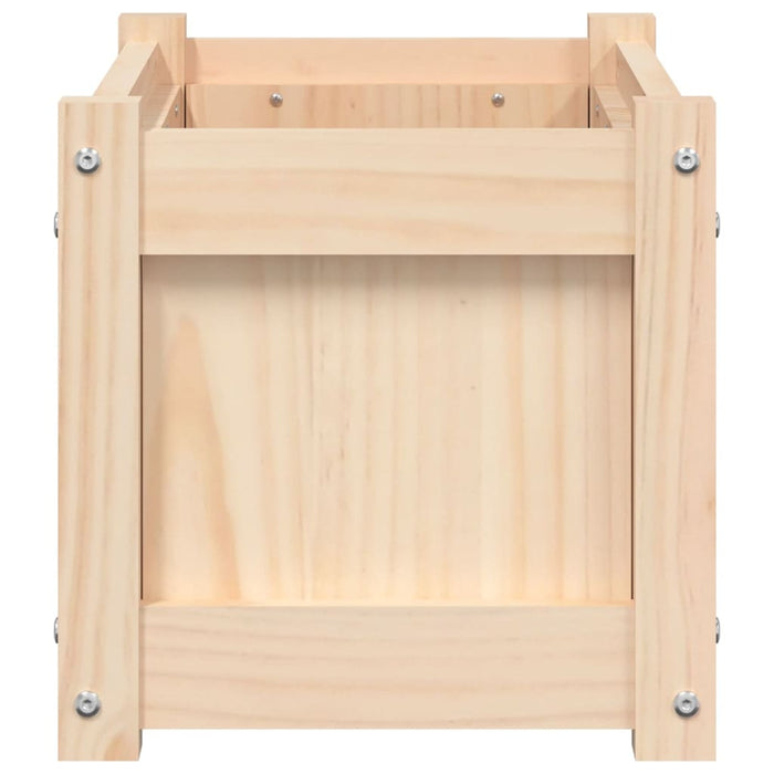 Fioriere da Giardino 2 pz in Legno Massello di Pino 837440