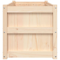 Fioriere da Giardino 2 pz in Legno Massello di Pino 837460