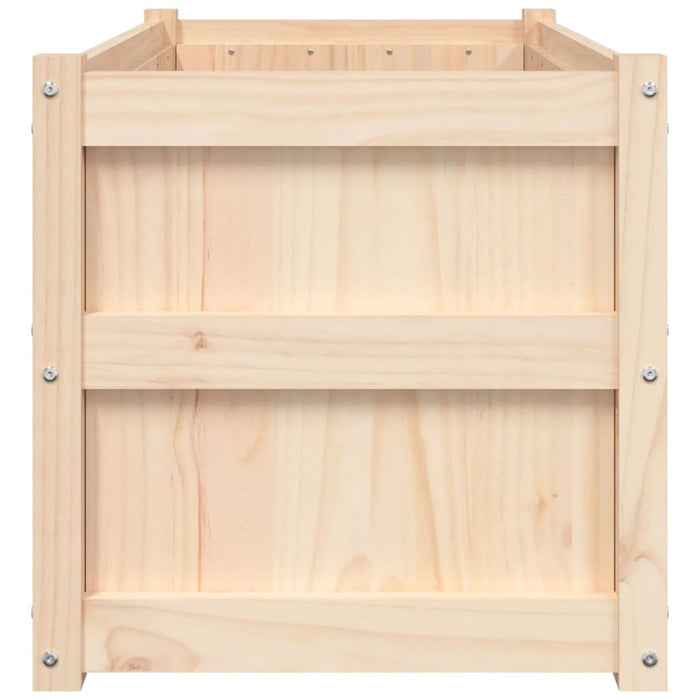 Fioriere da Giardino 2 pz in Legno Massello di Pino 837460