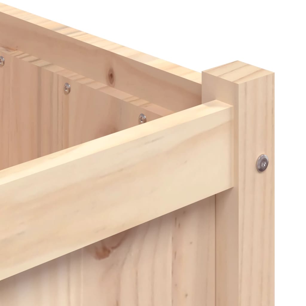 Fioriera da Giardino 90x50x70 cm in Legno Massello di Pino 837469