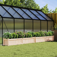 Fioriere da Giardino 2 pz in Legno Massello di Pinocod mxl 85010