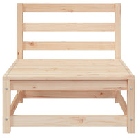 Divano Giardino Senza Braccioli 70x70x67cm Legno Massello Pino 837914