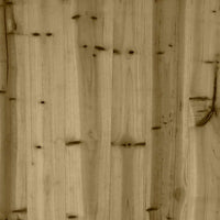 Divani Giardino Senza Braccioli 3pz 70x70x67 cm Pino Impregnato