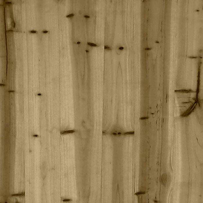 Divani Giardino Senza Braccioli 3pz 70x70x67 cm Pino Impregnato 837934