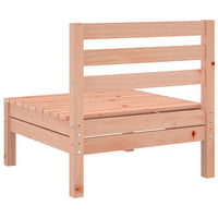 Divano Senza Braccioli da Giardino-Sofa da Giardino-Divano da esterno in Legno Massello di Douglas