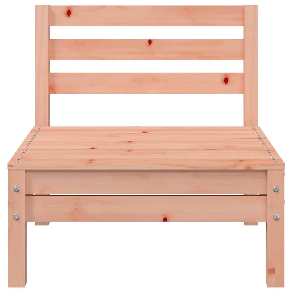 Divani Senza Braccioli da Giardino 2pz Legno Massello Douglas 838003