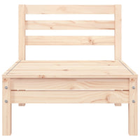 Divano da Giardino a 3 Posti in Legno Massello di Pino 838033