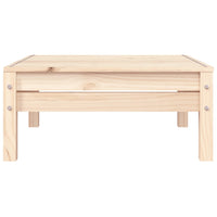 Divano da Giardino a 3 Posti in Legno Massello di Pino 838033