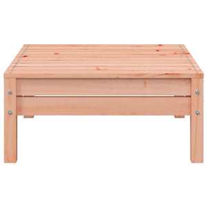 Divano Giardino 3 Posti con Poggiapiedi Legno Massello Douglas 838059