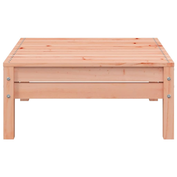 Divano Giardino 3 Posti con Poggiapiedi Legno Massello Douglas 838059