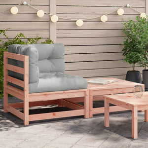 Divano Angolare da Giardino con Cuscini-Sofa da Giardino-Divanetto da esterno e Poggiapiedi 327113