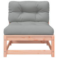 Divano da Giardino con Cuscini 2 Posti Legno Massello Douglas 838123