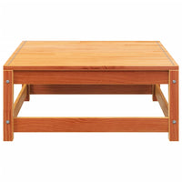 Divano da Giardino Senza Braccioli con Cuscini e Poggiapiedi 838138