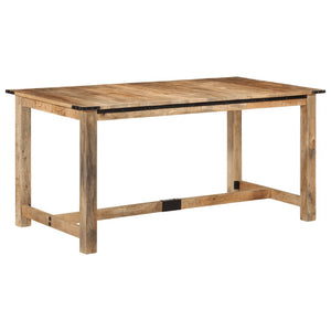 Tavolo da Pranzo 160x80x75 cm in Legno Massello di Mangocod mxl 117181