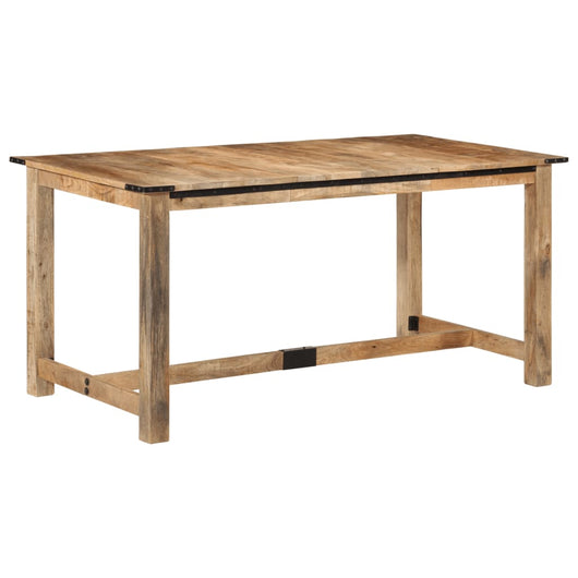 Tavolo da Pranzo 160x80x75 cm in Legno Massello di Mangocod mxl 117181