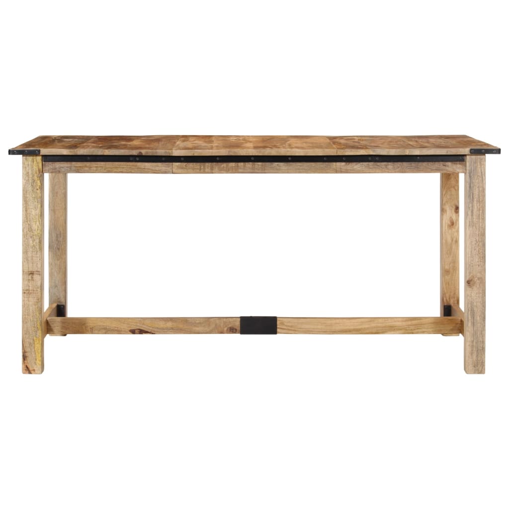 Tavolo da Pranzo 160x80x75 cm in Legno Massello di Mangocod mxl 117181