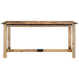 Tavolo da Pranzo 160x80x75 cm in Legno Massello di Mangocod mxl 117181