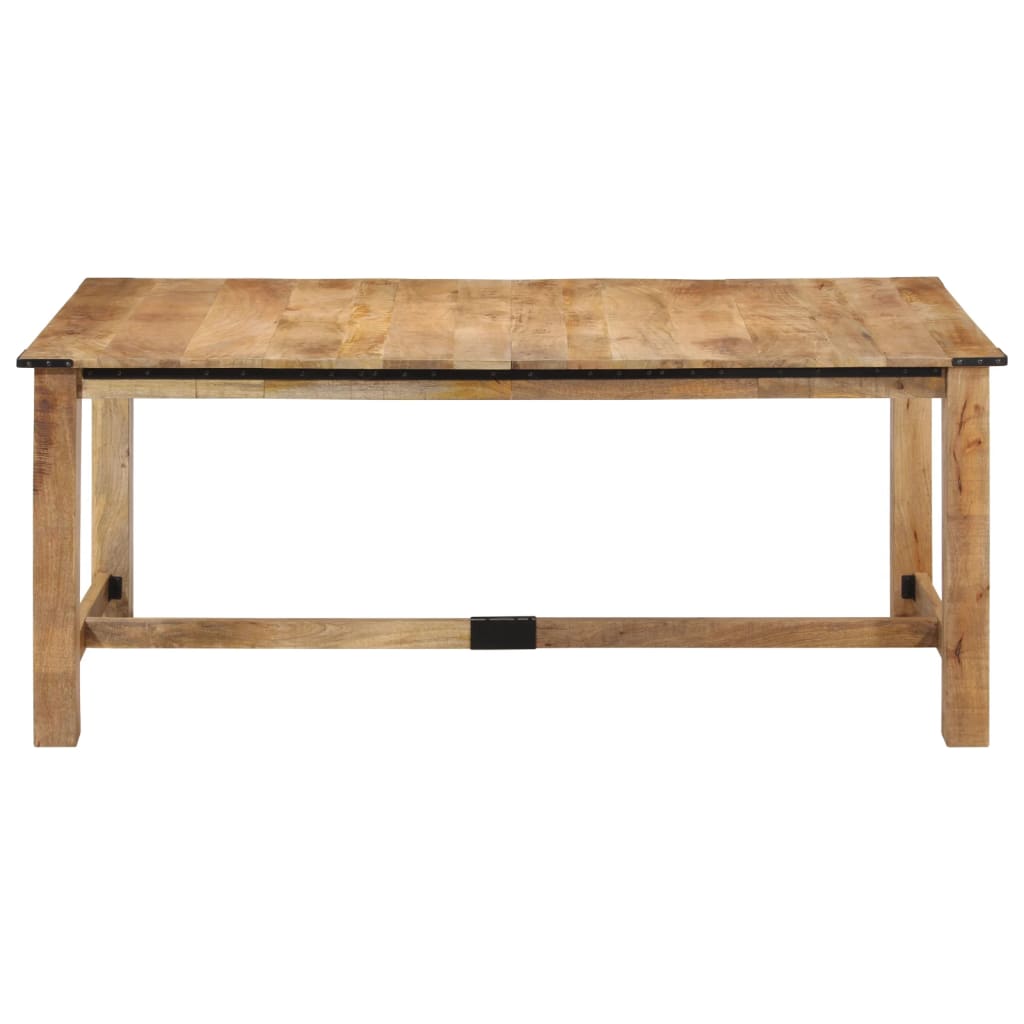 Tavolo da Pranzo 180x90x75 cm in Legno Massello di Mango 358949