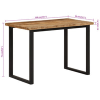 Tavolo da Pranzo 110x55x75 cm in Legno Massello di Mango 358954