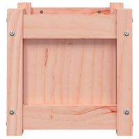 Vassoio per fioriera aiuola rialzata piante fiori terrazza giardino 31 x 31 x 31 cm legno massello di abete Douglas marrone 02_0037500