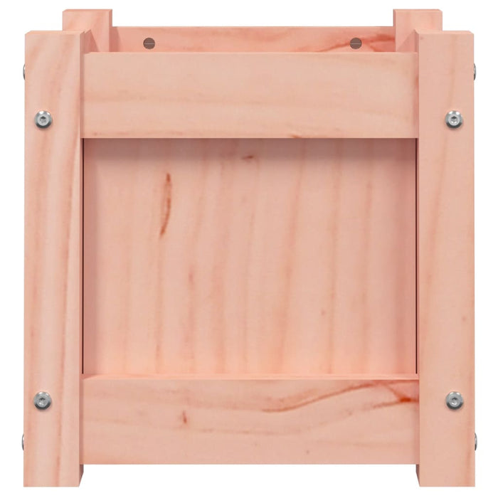 Vassoio per fioriera aiuola rialzata piante fiori terrazza giardino 31 x 31 x 31 cm legno massello di abete Douglas marrone 02_0037500