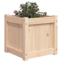 Fioriere da Giardino 2 pz in Legno Massello di Pino 837405