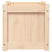 Fioriere da Giardino 2 pz in Legno Massello di Pino 837405