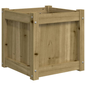 Fioriere da Giardino 2 pz in Legno di Pino Impregnato 837413
