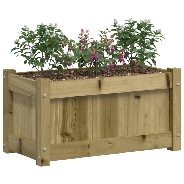 Fioriere da Giardino 2 pz in Legno di Pino Impregnato 837448
