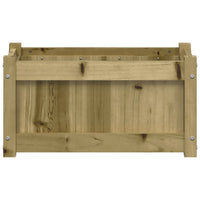 Fioriere da Giardino 2 pz in Legno di Pino Impregnato 837448