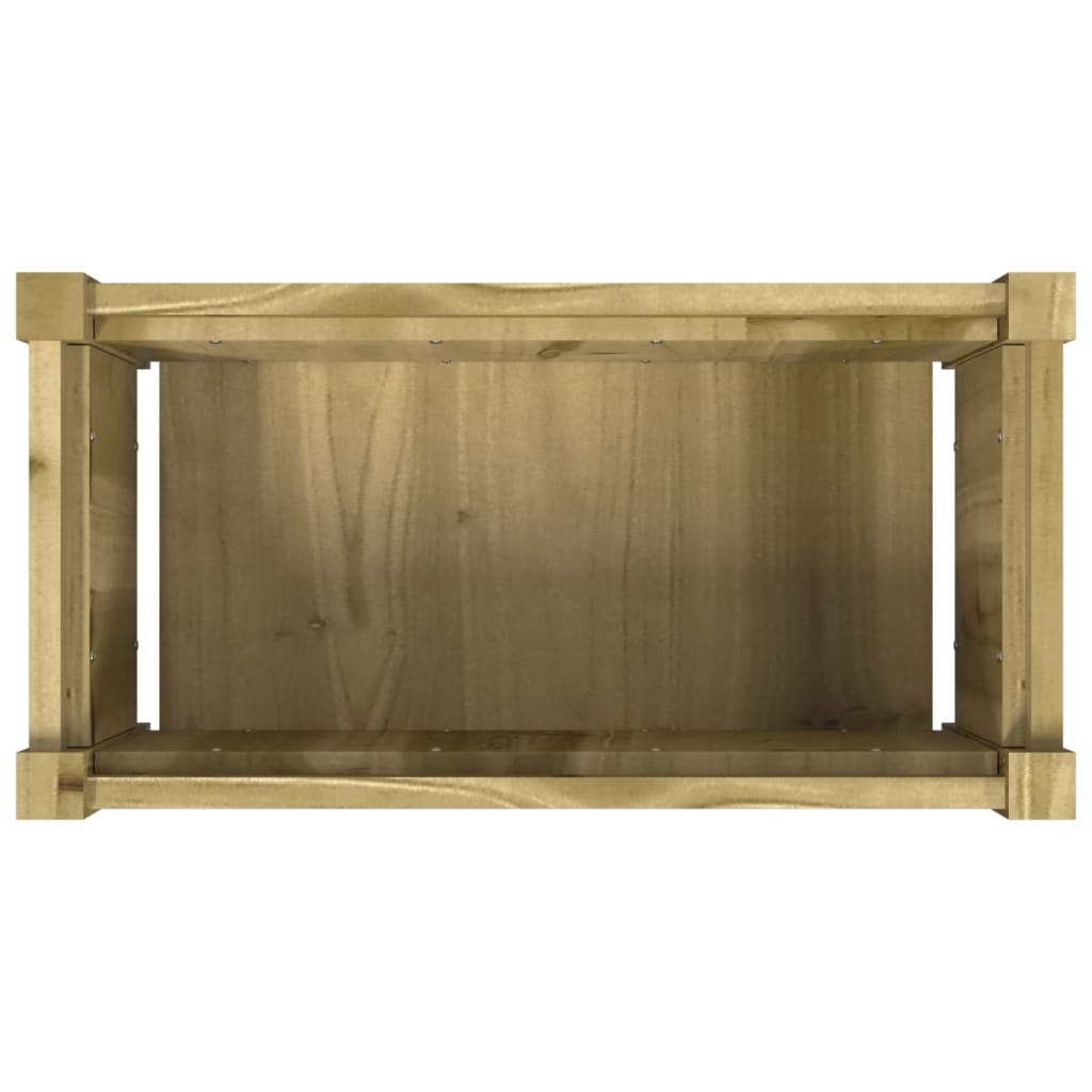 Fioriere da Giardino 2 pz in Legno di Pino Impregnato 837448