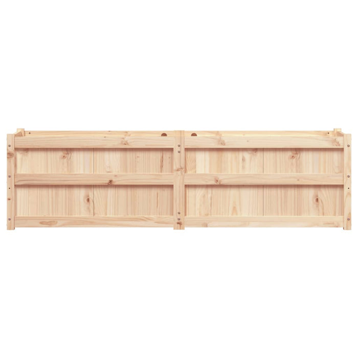 Fioriera da Giardino 180x50x50 cm in Legno Massello di Pino 837504