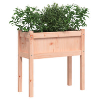 Fioriera Giardino con Gambe 70x31x70 cm Legno Massello Douglas 837560