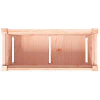 Fioriera Giardino con Gambe 70x31x70 cm Legno Massello Douglas 837560