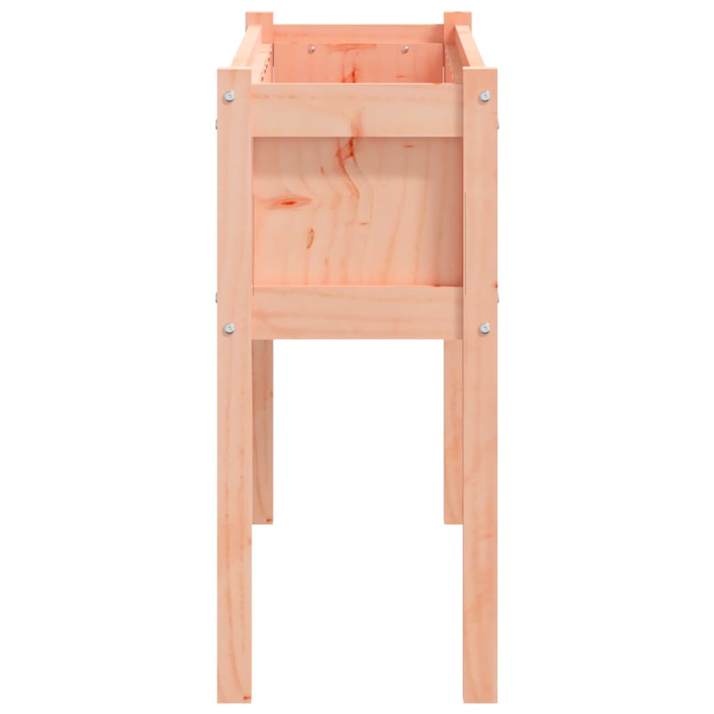 Fioriere da Giardino 2 pz con Gambe Legno Massello di Douglas 837571