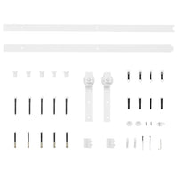 Porta Scorrevole con Set Hardware 70x210 cm Legno Massello Pino 3203026