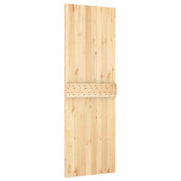 Porta Scorrevole con Set Hardware 70x210 cm Legno Massello Pino 3203070