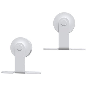 Porta Scorrevole con Set Hardware 95x210 cm Legno Massello Pino 3203108