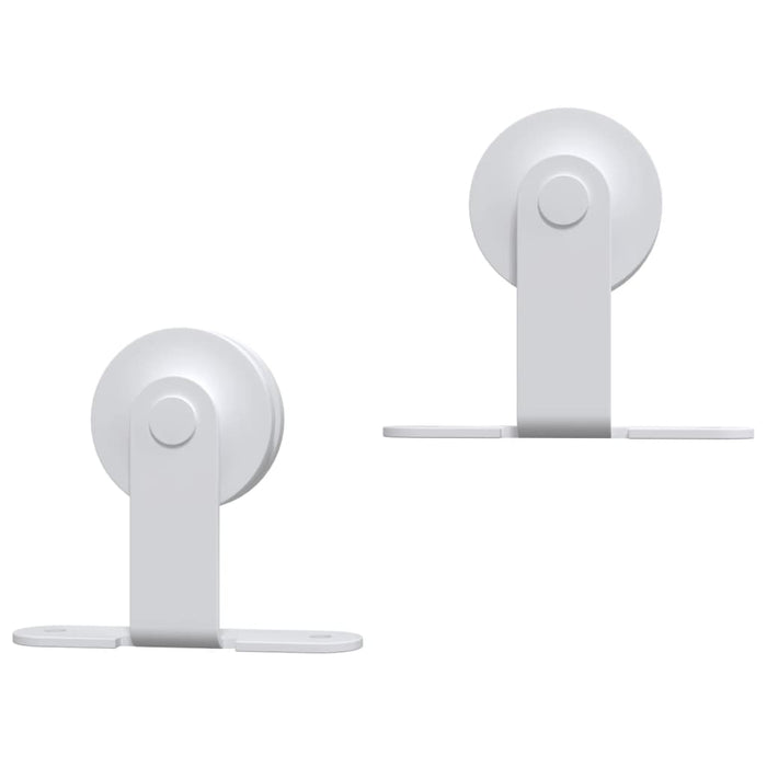 Porta Scorrevole con Set Hardware 95x210 cm Legno Massello Pino 3203108