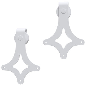 Porta Scorrevole con Set Hardware 90x210 cm Legno Massello Pino 3203188