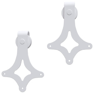 Porta Scorrevole con Set Hardware 70x210 cm Legno Massello Pino 3203191