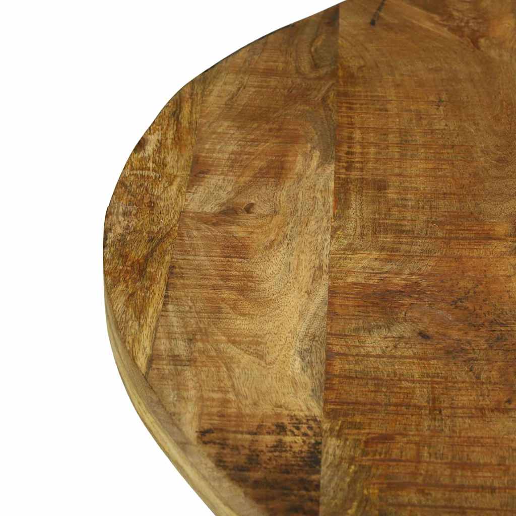 Tavolo da pranzo 160 x 160 x 76 cm legno di mango grezzo 358879
