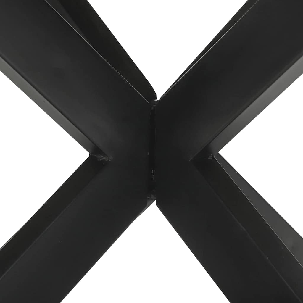 Tavolo da pranzo 160 x 160 x 76 cm legno di mango grezzo 358879