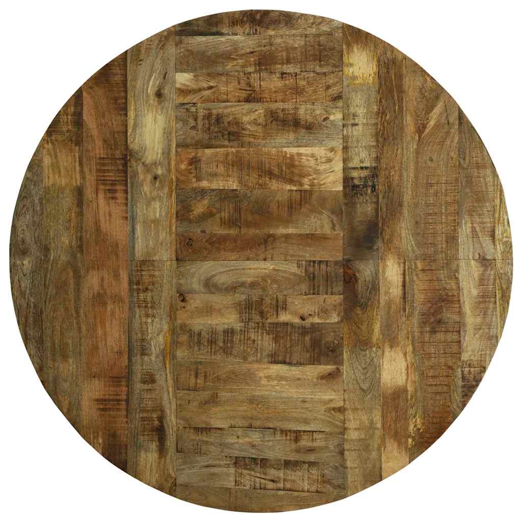 Tavolo da pranzo 160 x 160 x 76 cm legno di mango grezzo 358879
